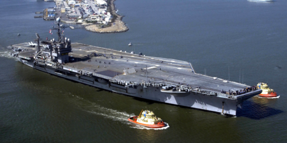 ABD Donanmasının Nükleer Uçak Gemisi USS John F. Kennedy Kabul Testlerini Tamamladı
